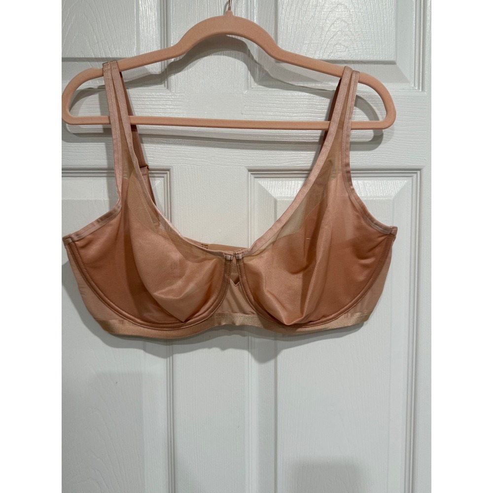 Soma Unbelievable Lift Scoop Balconette Bra Hush Pink 40G 570323985 NWT